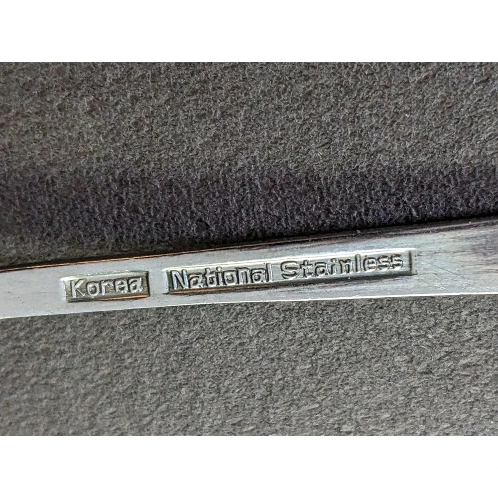 Costa Mesa National Stainless Steel 13pc Vtg Flatware Korea Fork Spoon Knife